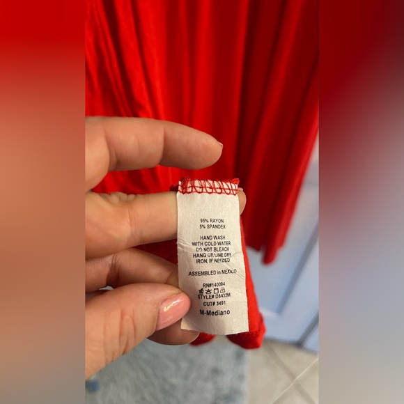 See You Monday Strapless Maxi Dress Size Medium - Picture 3 of 4